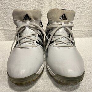 MENS ADIDAS TOUR 360 X WHITE/SILVER GOLF SHOES Q47031/Q47054 Size 11.5